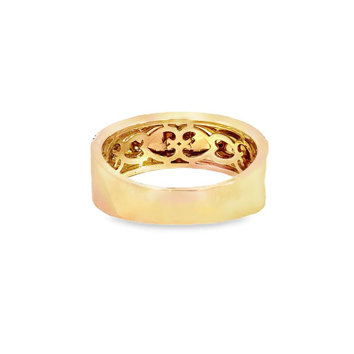 0.34 CTW Multi-Shape Diamond 14K Yellow Gold Band Ring