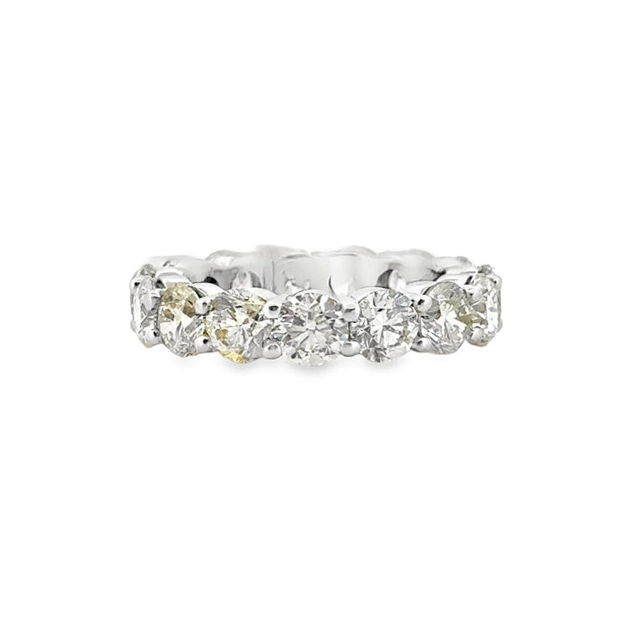 7.03CTW Diamond Eternity Band in 14K White Gold