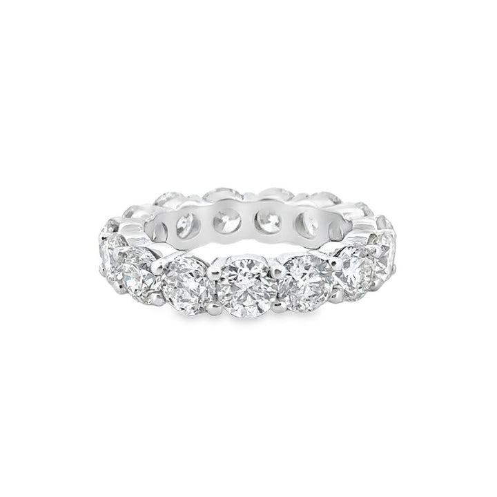 7.03CTW Diamond Eternity Band in 14K White Gold