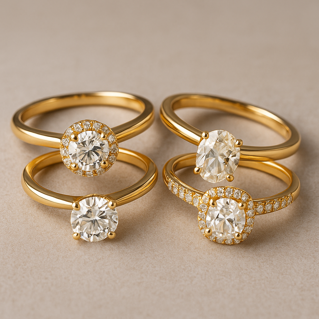 The Return of Yellow Gold: A Warm Trend in Engagement Rings