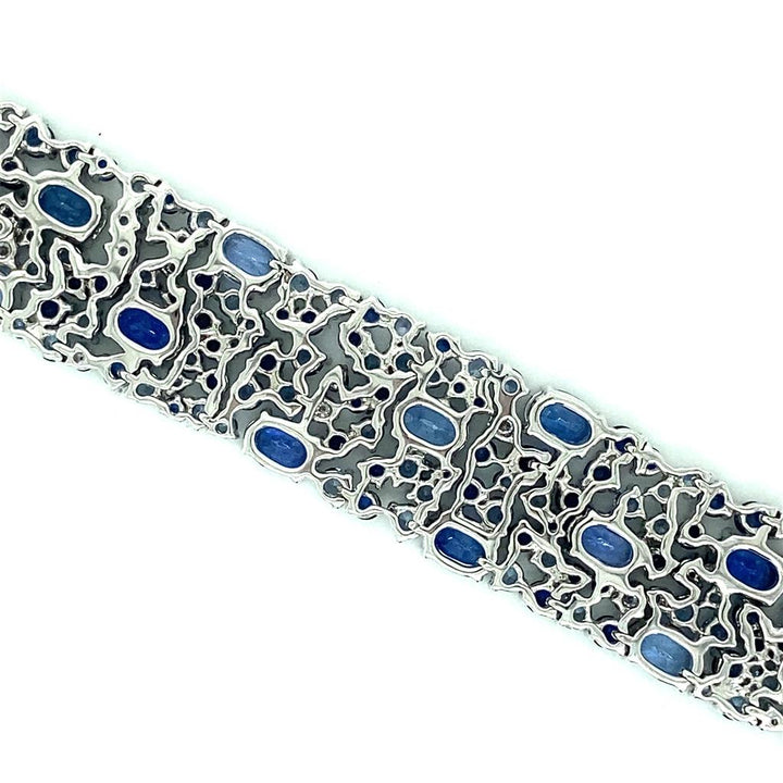 Robert Procop Blue Sapphire American Glamour Bracelet