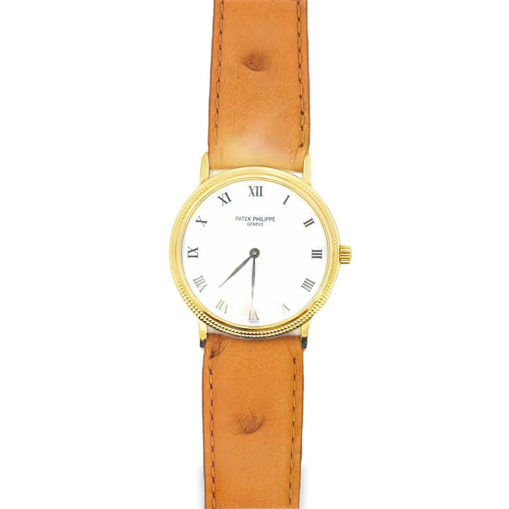 Patek Philippe Calatrava 18K Yellow Gold Automatic Watch