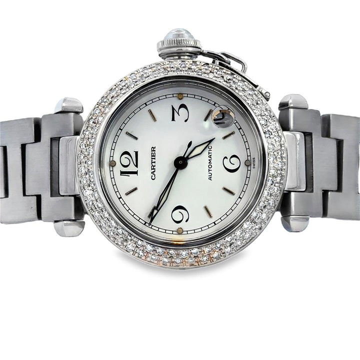 Pre-Owned Cartier Pasha Stainless Steel Ladies Watch