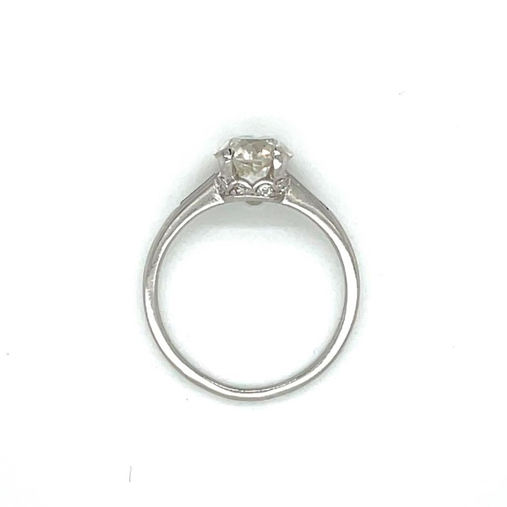 1.41ct Art Deco Vintage Engagement Ring