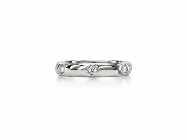 Diamond Wedding Bands - Women