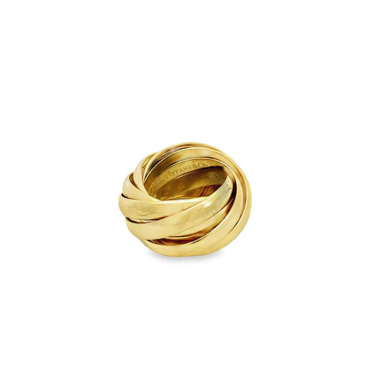 Pre-Owned Tiffany & Co. Paloma Picasso Melody 9-Band Ring in 18K Yellow Gold Size 6.25