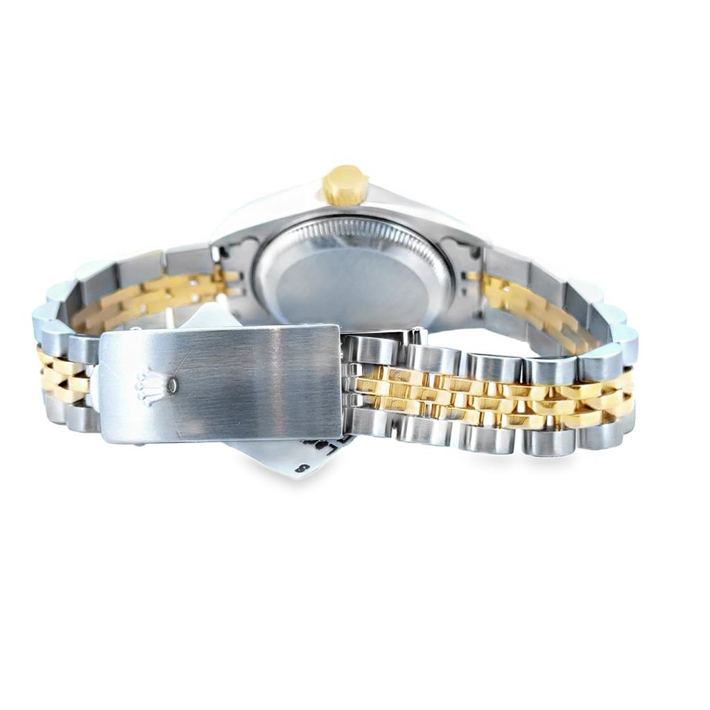 Ladies Rolex Datejust Model 69173, White Dial with Roman Numerals, 1996