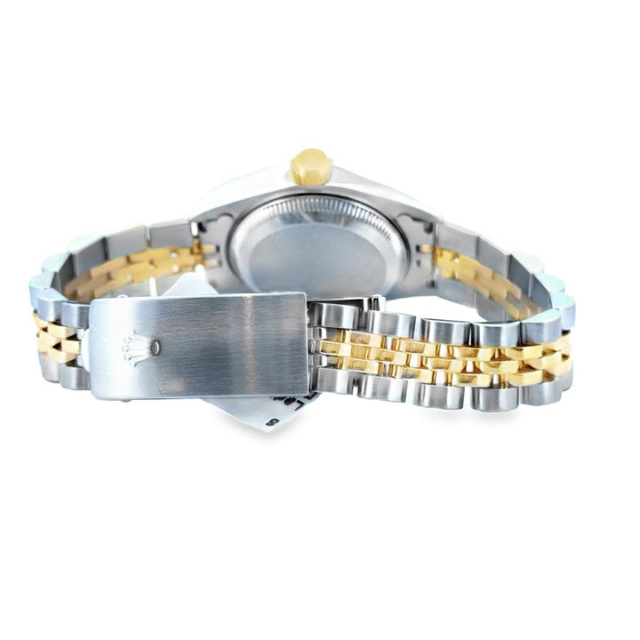 Ladies Rolex Datejust Model 69173, White Dial with Roman Numerals, 1996