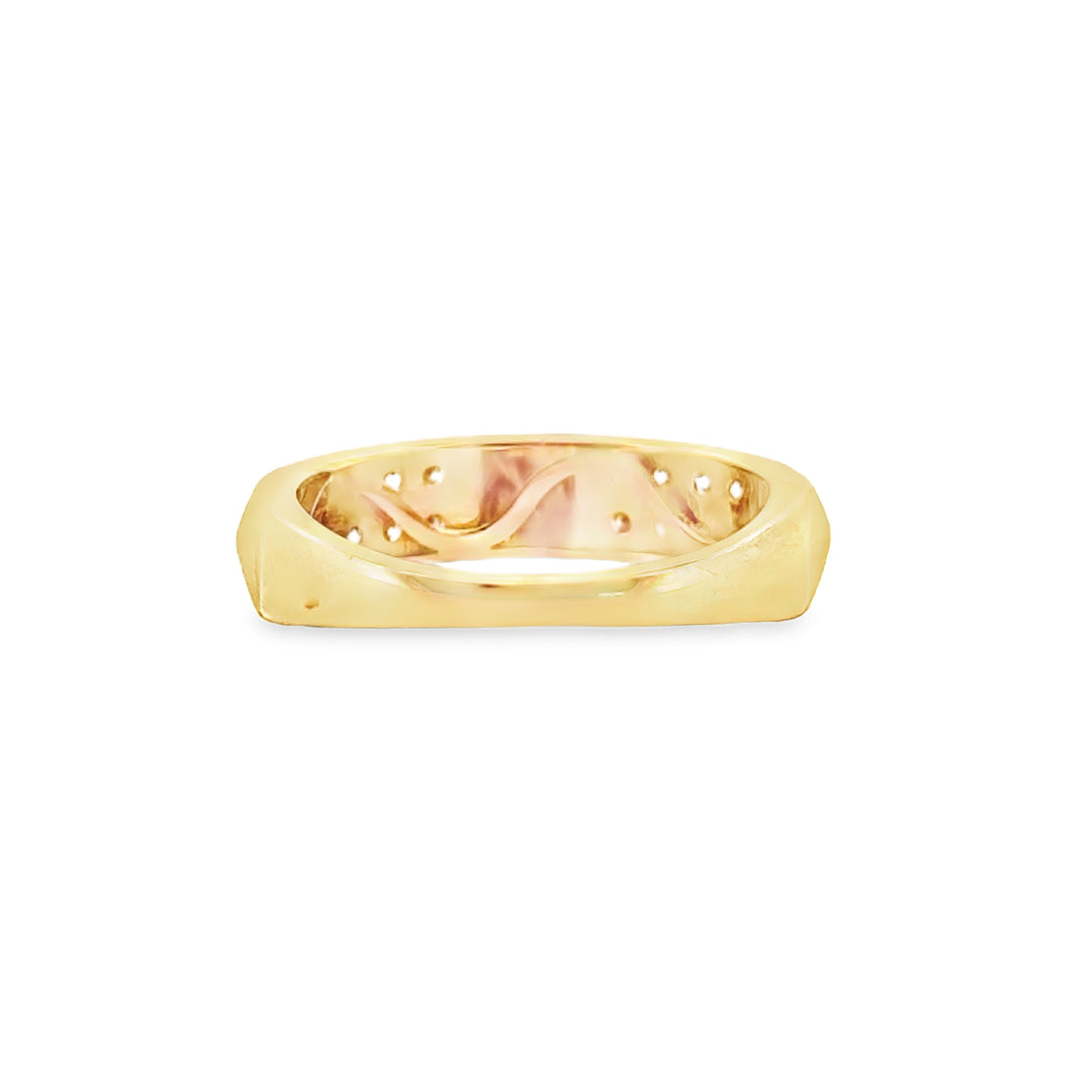 0.40 CTW Diamond 14K Yellow Gold Ring