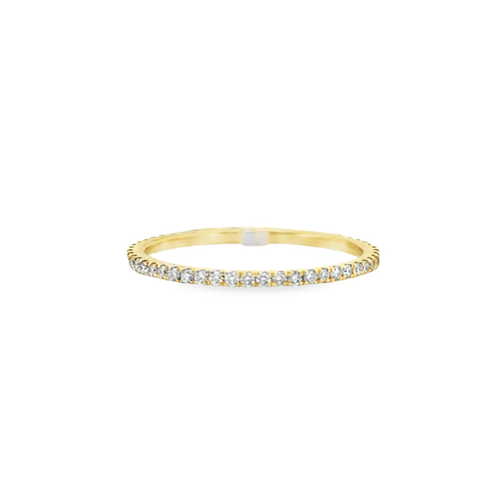 0.30 CTW Diamond Eternity Band 18K Yellow Gold