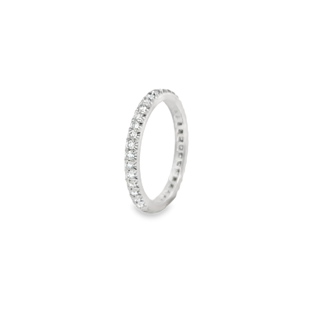 Pre-Owned Tiffany & Co. 0.36 CTW Diamond Eternity Band in Platinum
