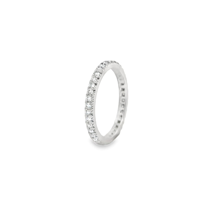 Pre-Owned Tiffany & Co. 0.36 CTW Diamond Eternity Band in Platinum