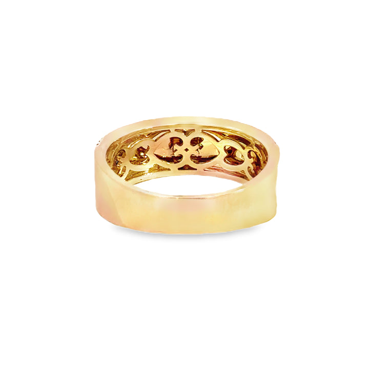 0.34 CTW Multi-Shape Diamond 14K Yellow Gold Band Ring