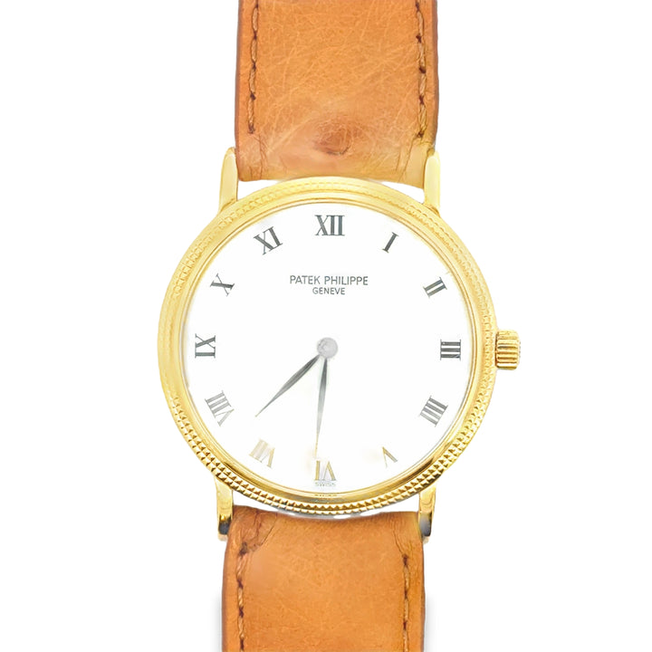Pre-Owned Patek Philippe Calatrava 18K Yellow Gold Automatic Watch