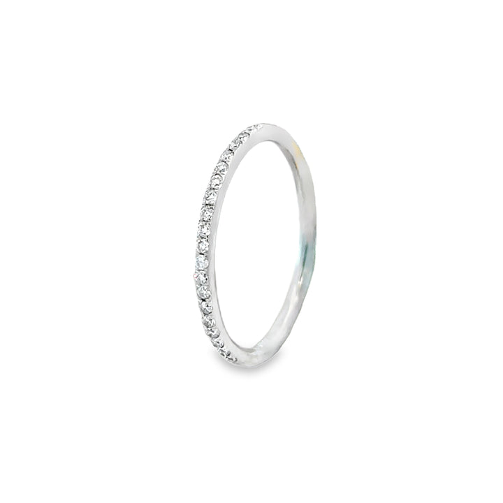 0.40 CTW Diamond Eternity Band in 18K White Gold
