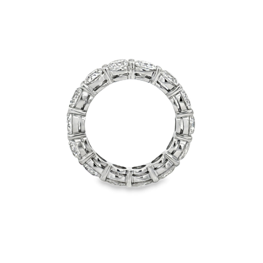 5.64 CTW Diamond Eternity Band Ring in Platinum