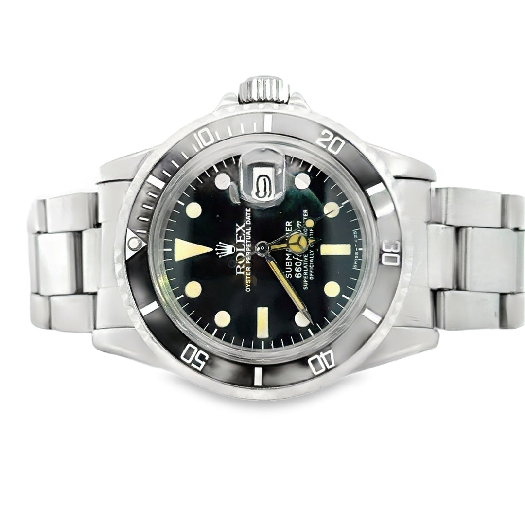 Pre-Owned Vintage Rolex Submariner 1680 Stainless Steel Watch – Circa 1975
