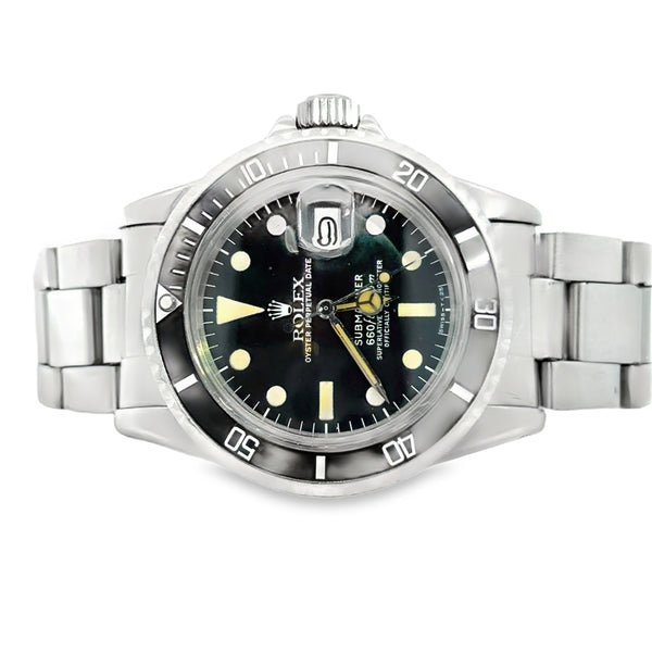 Pre-Owned Vintage Rolex Submariner 1680 Stainless Steel Watch – Circa 1975