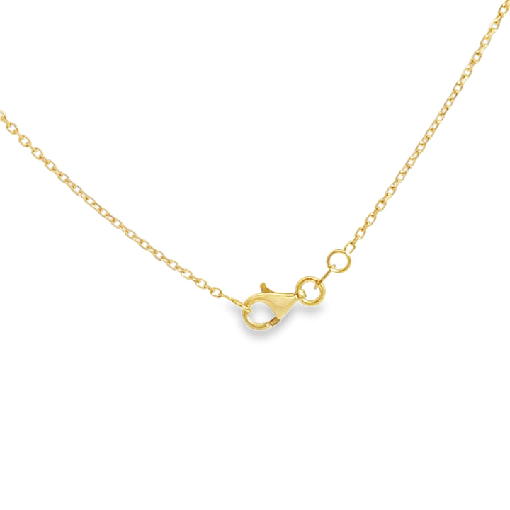 14K Yellow Gold Chain Necklace – 1.1mm, 16"