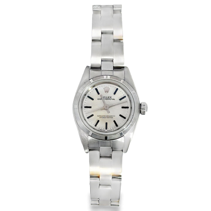 Pre-Owned Ladies 1999 Rolex Oyster Perpetual Stainless Steel Automatic Watch – Model 76030