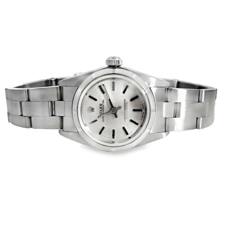 Pre-Owned Ladies 1999 Rolex Oyster Perpetual Stainless Steel Automatic Watch – Model 76030