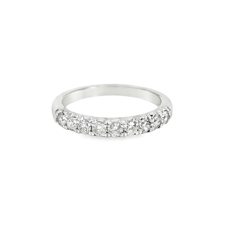 0.50 CTW Diamond Band in 10K White Gold – 2.8MM