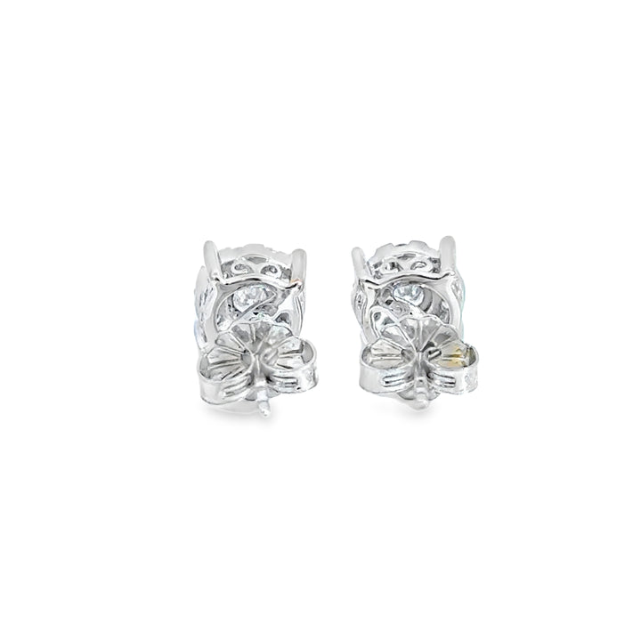 0.25CTW Diamond Stud Earrings in 14K White Gold