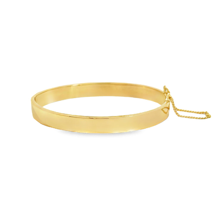 Vintage 10K Yellow Gold Bangle Bracelet