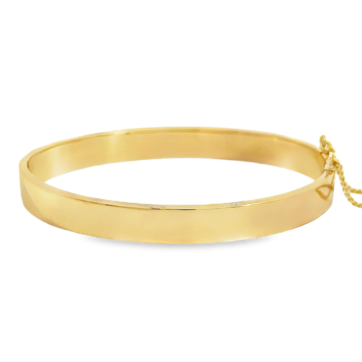 Vintage 10K Yellow Gold Bangle Bracelet