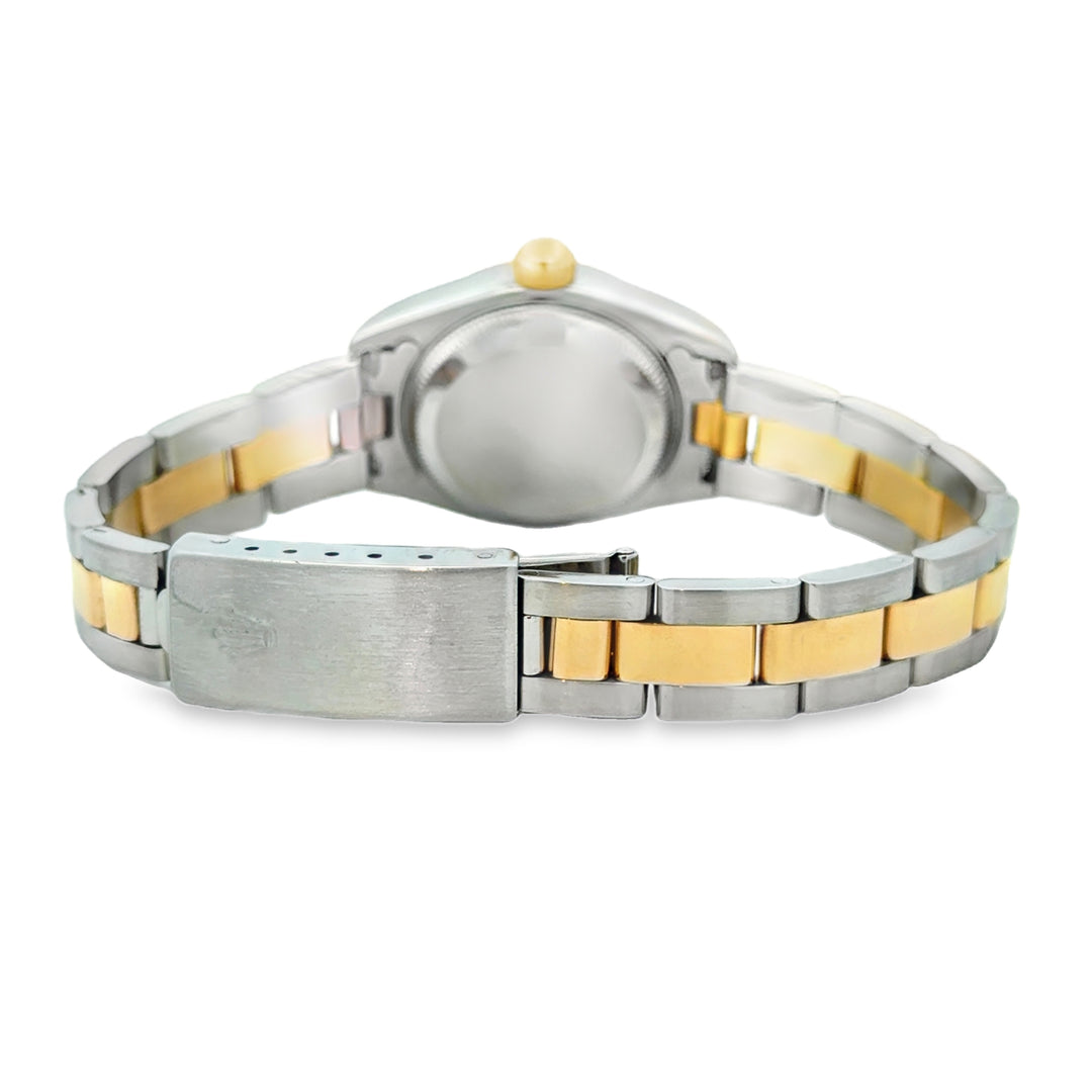 Pre-Owned Rolex Datejust Year 2000 Diamond Dial Two-Tone Stainless Steel &amp; Yellow Gold Watch Model 79173