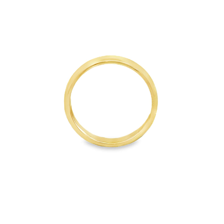 14K Yellow Gold 3.5mm Women’s Band Ring
