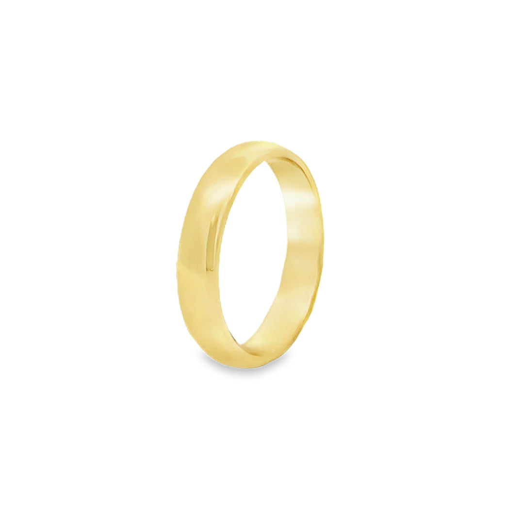 14K Yellow Gold 3.5mm Women’s Band Ring