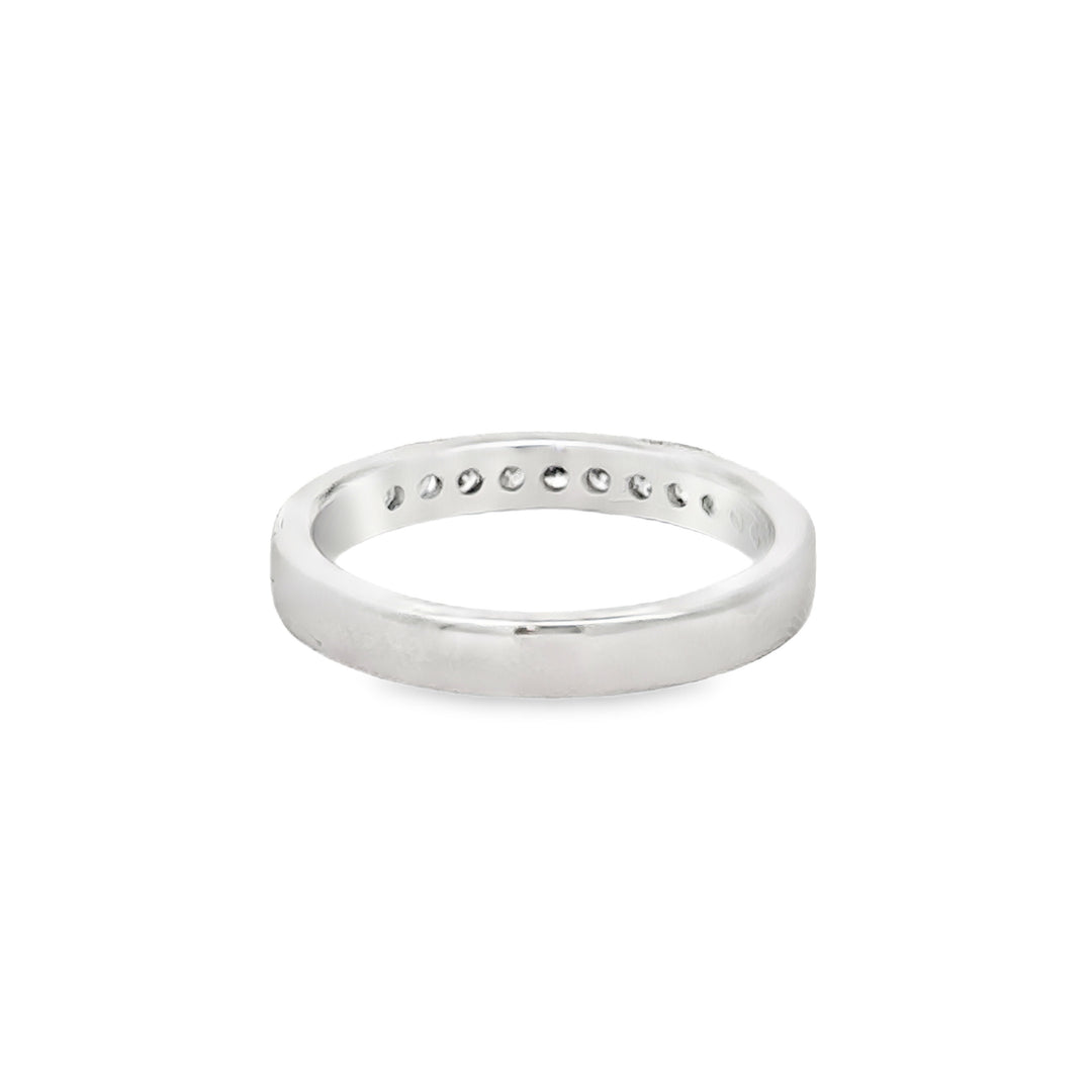 0.22 CTW Diamond 14K White Gold Band Ring