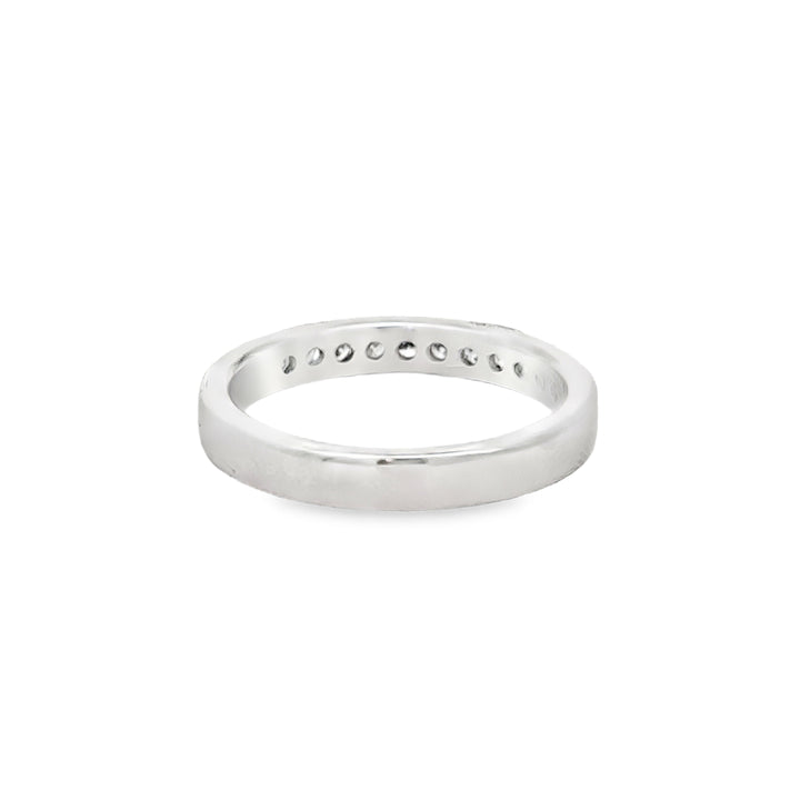 0.22 CTW Diamond 14K White Gold Band Ring