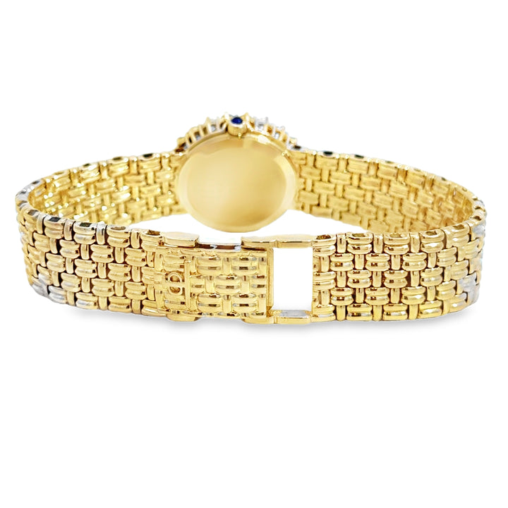 Pre-Owned Baume & Mercier 1.25 CTW Diamond 18K Yellow Gold Ladies Watch