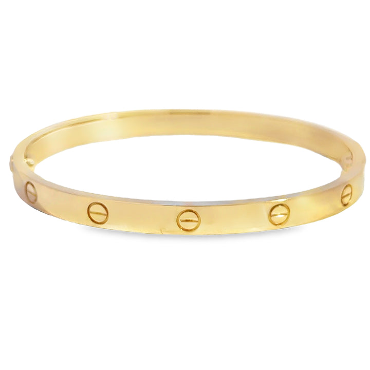 Pre-Owned Cartier Love Bracelet Medium Model 18K Yellow Gold Bracelet