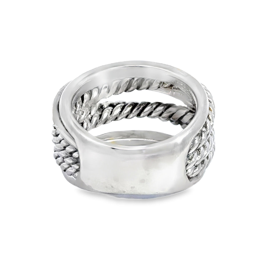 David Yurman Sterling Silver Cable Ring