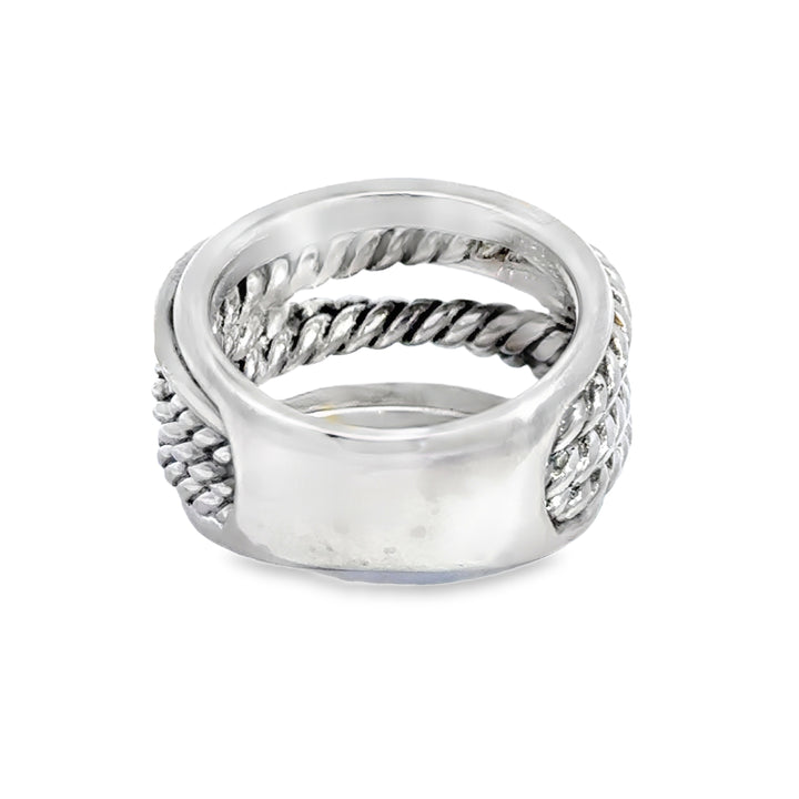 David Yurman Sterling Silver Cable Ring