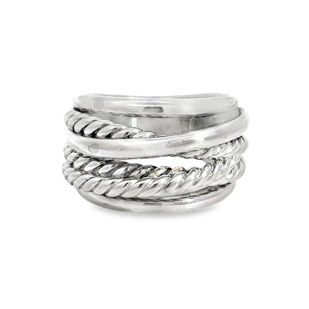 David Yurman Sterling Silver Cable Ring