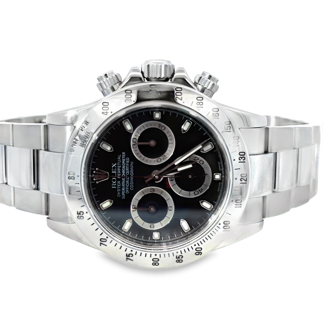 Pre-Owned Rolex Cosmograph Daytona Stainless Steel Watch
