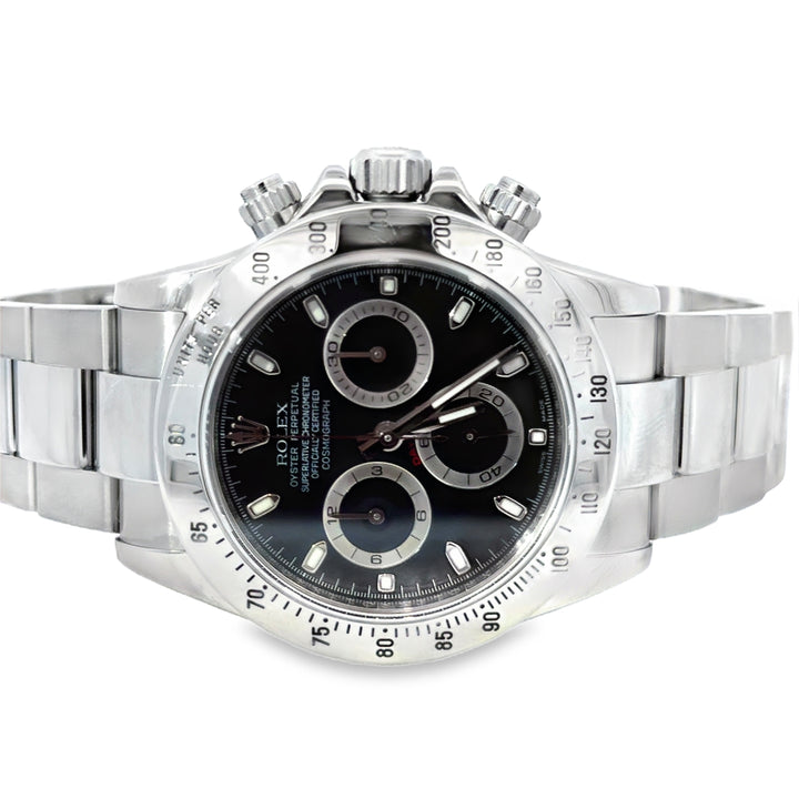 Pre-Owned Rolex Cosmograph Daytona Stainless Steel Watch