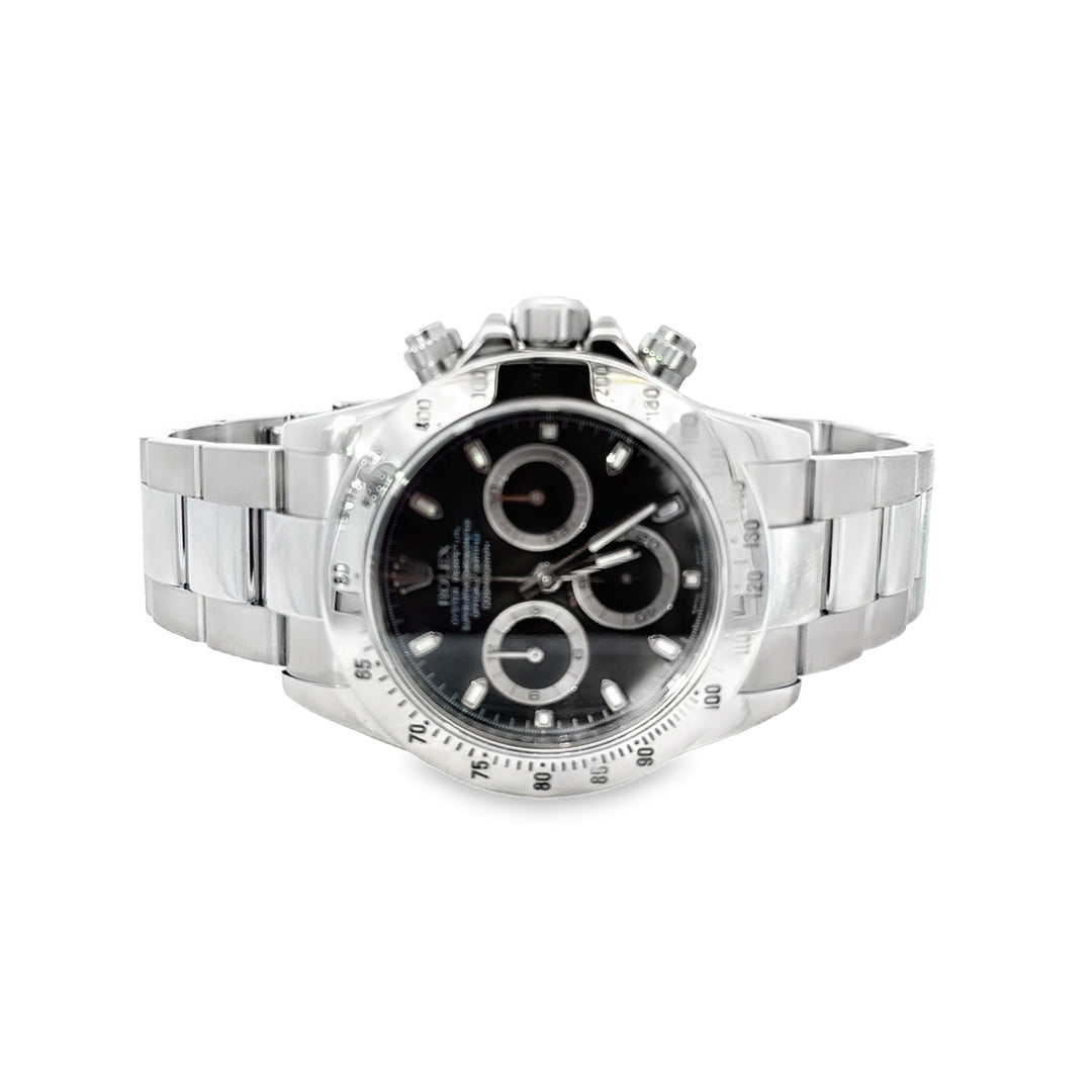 Pre-Owned Rolex Cosmograph Daytona Stainless Steel Watch