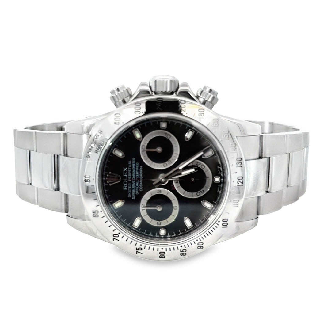Pre-Owned Rolex Cosmograph Daytona Stainless Steel Watch
