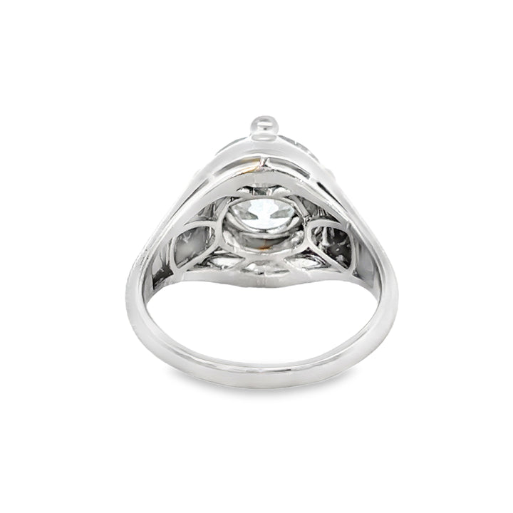 Pre-Owned Bulgari 3.00 CTW Diamond Platinum Engagement Ring