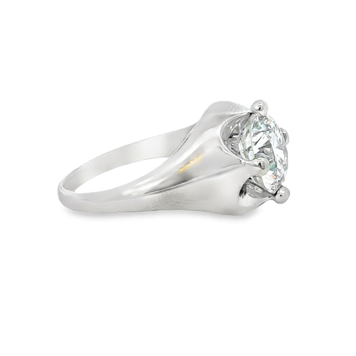 Pre-Owned Bulgari 3.00 CTW Diamond Platinum Engagement Ring