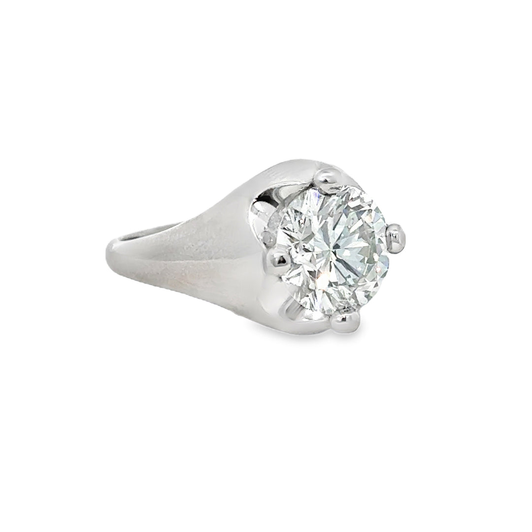 Pre-Owned Bulgari 3.00 CTW Diamond Platinum Engagement Ring