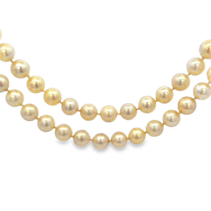 7.5mm Akoya Pearl Opera Length Strand Necklace