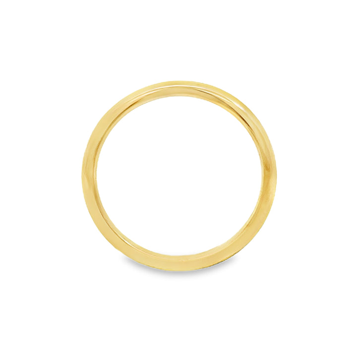 14K Yellow Gold Men's Wedding Band