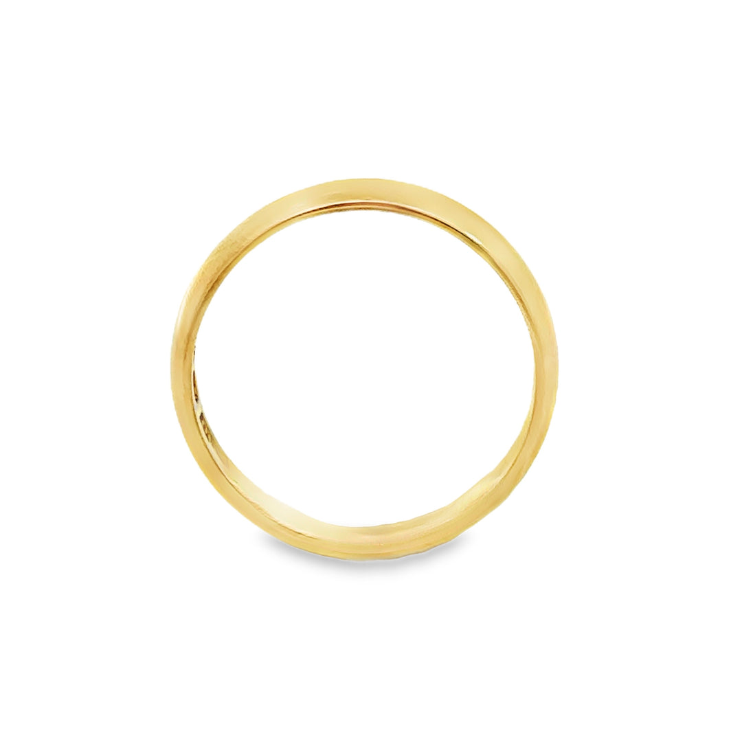 Vintage 18K Yellow Gold Men’s Wedding Band Ring