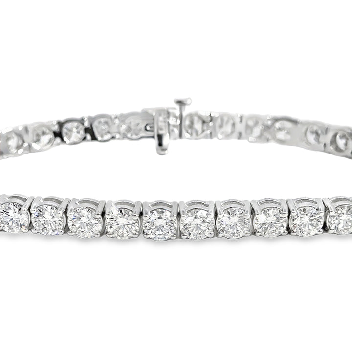 15.03 CTW Diamond 14K White Gold Tennis Bracelet